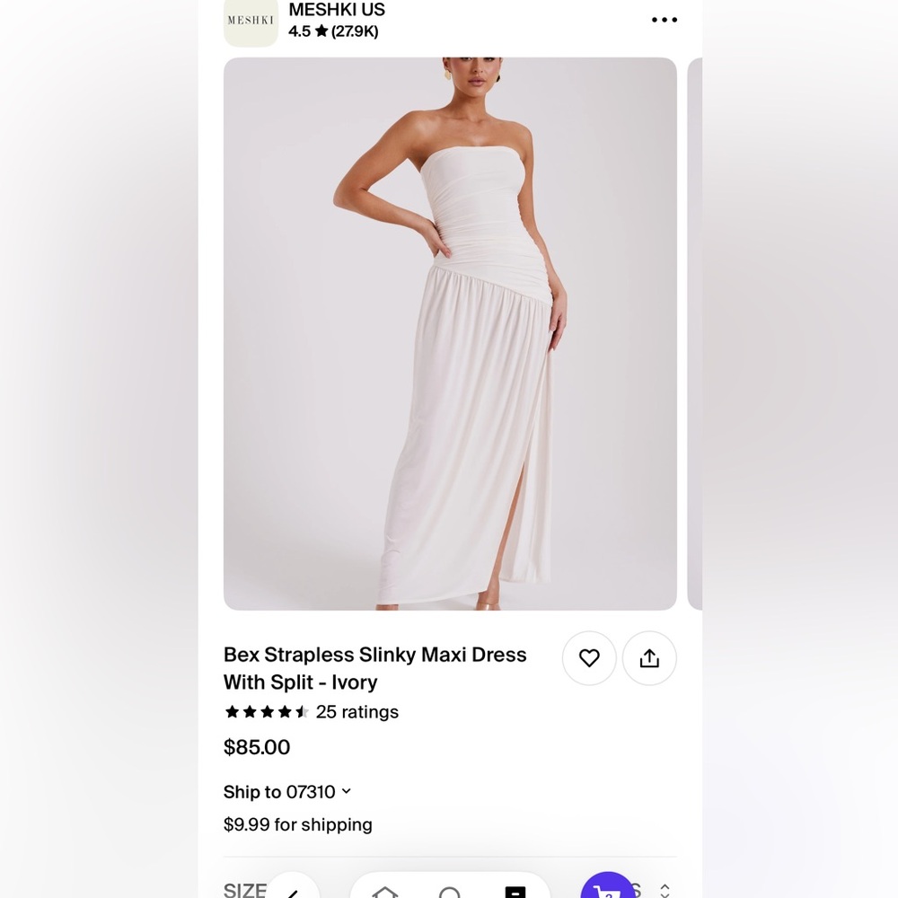 Bex MESHKI dress